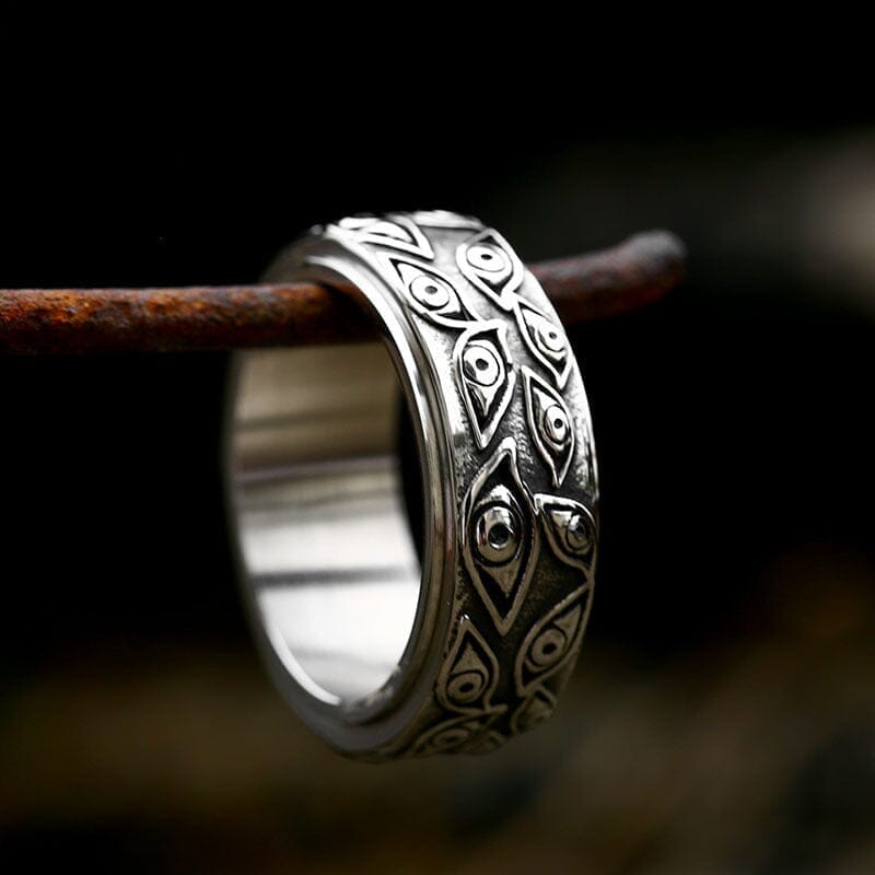 Bague en Argent Bouclier Naturel