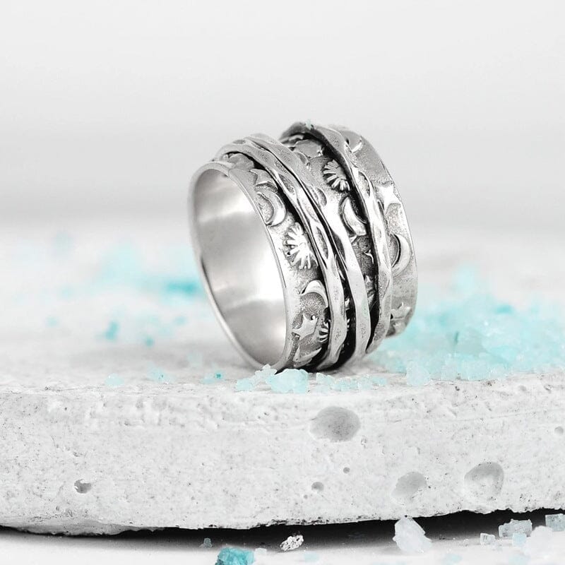 Bague en Argent Divin Cosmos