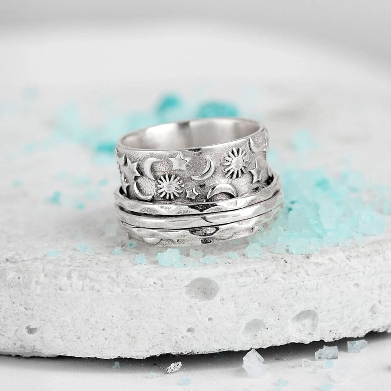 Bague en Argent Divin Cosmos