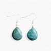 Boucles d'Oreilles en Pierre Amazonite