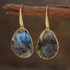 Boucles d'Oreilles Rêveur en Labradorite