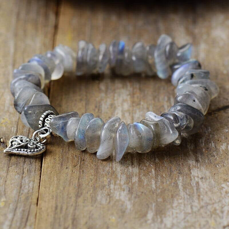 Bracelet Éveil de l'Amour Mystique en Labradorite