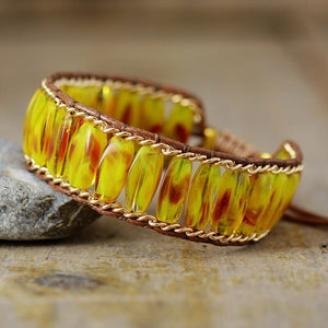 Bracelet Savoir Ancestral en Ambre