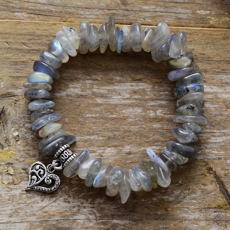 Bracelet Éveil de l'Amour Mystique en Labradorite