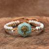 Bracelet en Amazonite Arbre de Vie