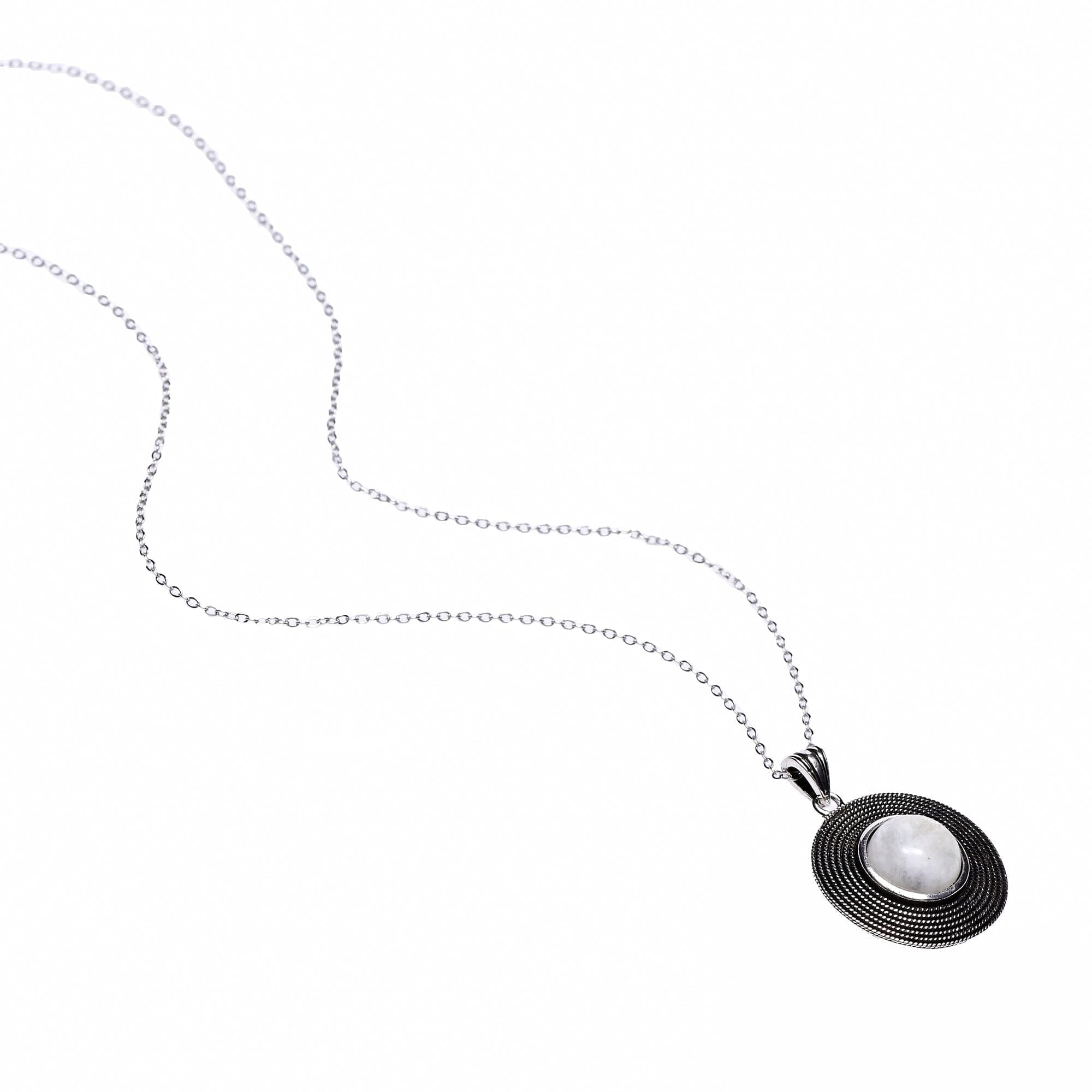 Collier d'Énergie Positive Hemera en Pierre de Lune