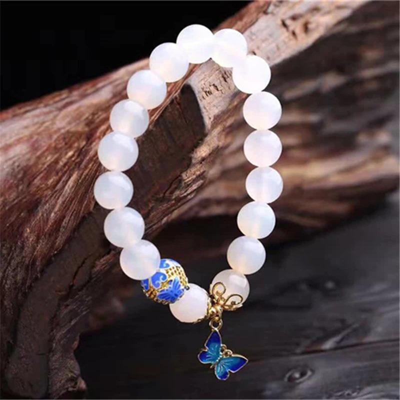 Bracelet Splendeur du Papillon en Agate