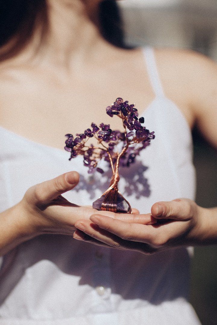 Arbre Feng Shui Paix et Harmonie en Améthyste