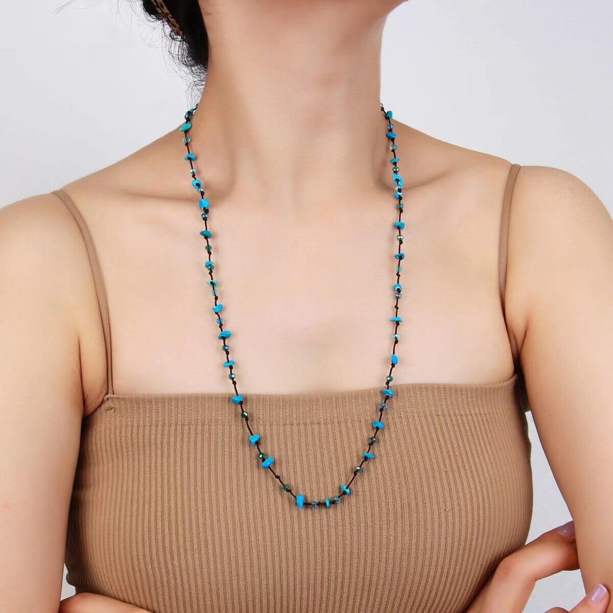 Collier Aura Paisible en Perles Naturelles