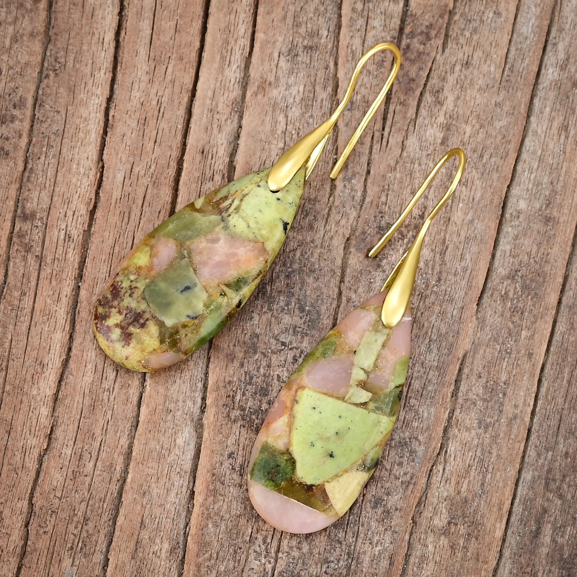 Boucles d'Oreilles Havre de Jade