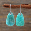 Boucles d'Oreilles Nature Sauvage en Amazonite