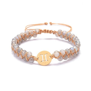 Bracelet Essence Astral Signe du Zodiaque en Pierres Naturelles