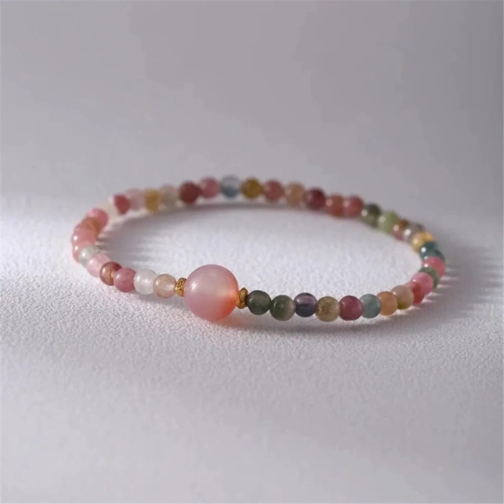 Collection de Bracelets Yin-Yang en Agate & Tourmaline