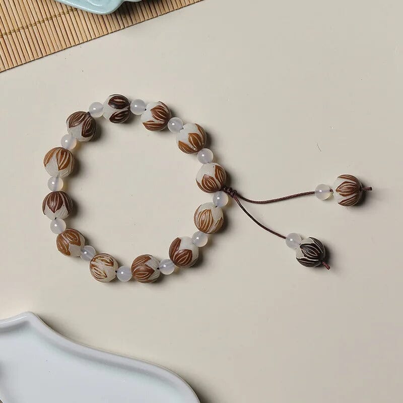 Bracelet Harmonie du Lotus en Pierres Naturelles