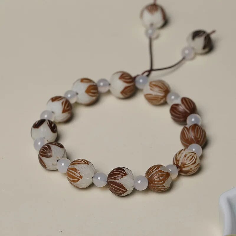 Bracelet Harmonie du Lotus en Pierres Naturelles