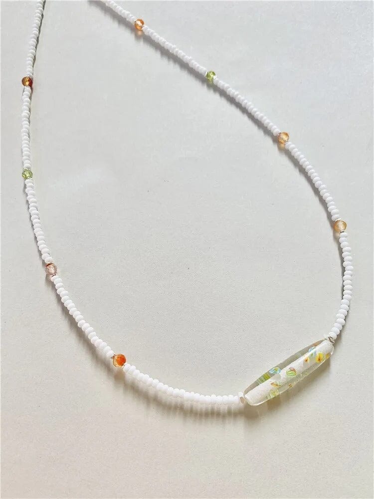 Collier Pure Sérénité en Perles de Riz