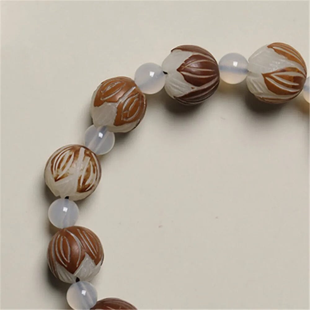 Bracelet Harmonie du Lotus en Pierres Naturelles