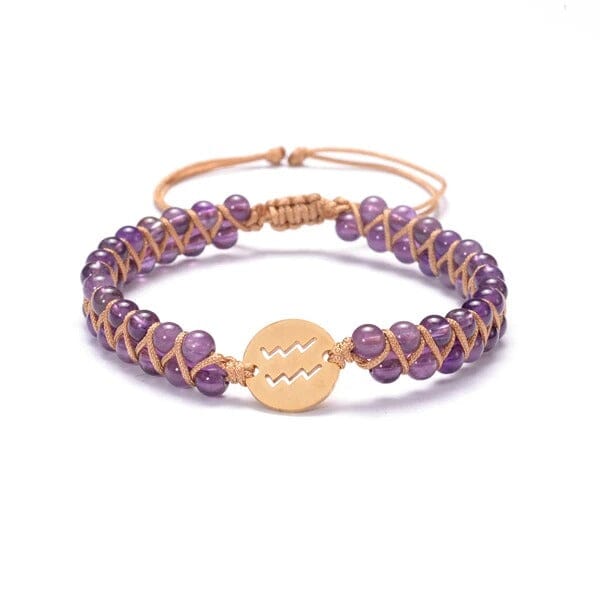 Bracelet Essence Astral Signe du Zodiaque en Pierres Naturelles