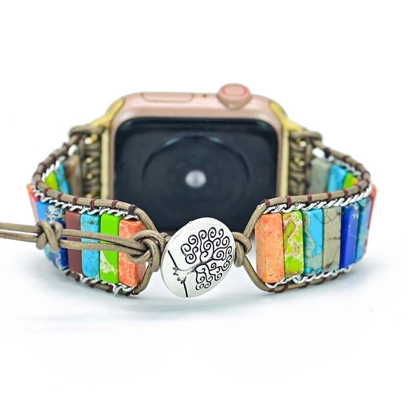 Bracelet d'Apple Watch Équilibre des Sept Chakras