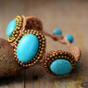 Bracelet Vegan Boho Chic en Turquoise