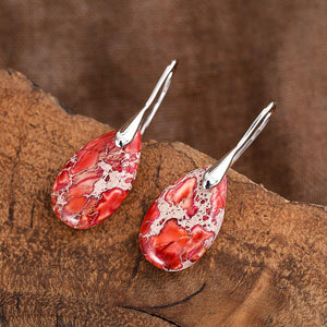 Boucles d'Oreilles Rêve de Jaspe