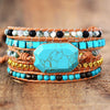 Bracelet d'Apaisement en Turquoise et Onyx