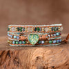 Bracelet Mystique en Opale Verte