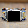 Bracelet d'Apple Watch en Agate et Sodalite