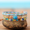 Bracelet Oeil de Protection en Turquoise