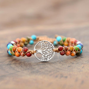 Bracelet Arbre de Vie & Chakras