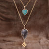 Collier d'Amour en Pierre d'Agate Perse