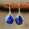 Boucles d'Oreilles "Nuit Étoilée" en Lapis-Lazuli