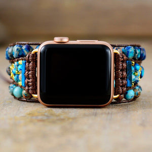 Bracelet pour Montre Apple Coloré Clé de l'harmonie intérieure