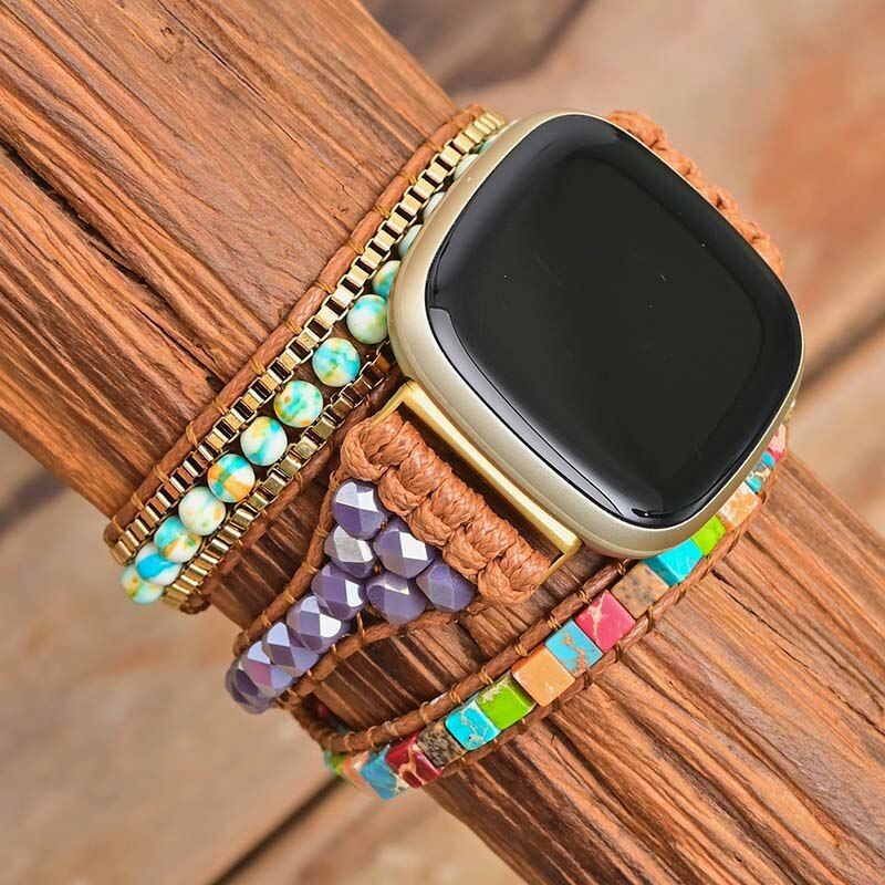 Bracelet pour Montre Fitbit Éblouissante Joie