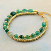 Bracelet Mystique en Onyx Vert