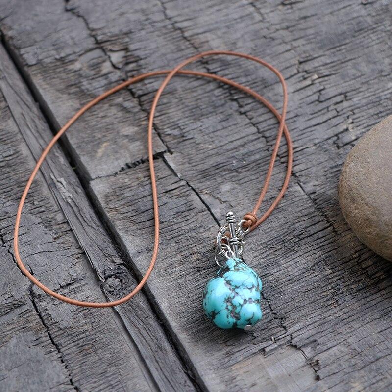 Collier Énergie Apaisante en Turquoise