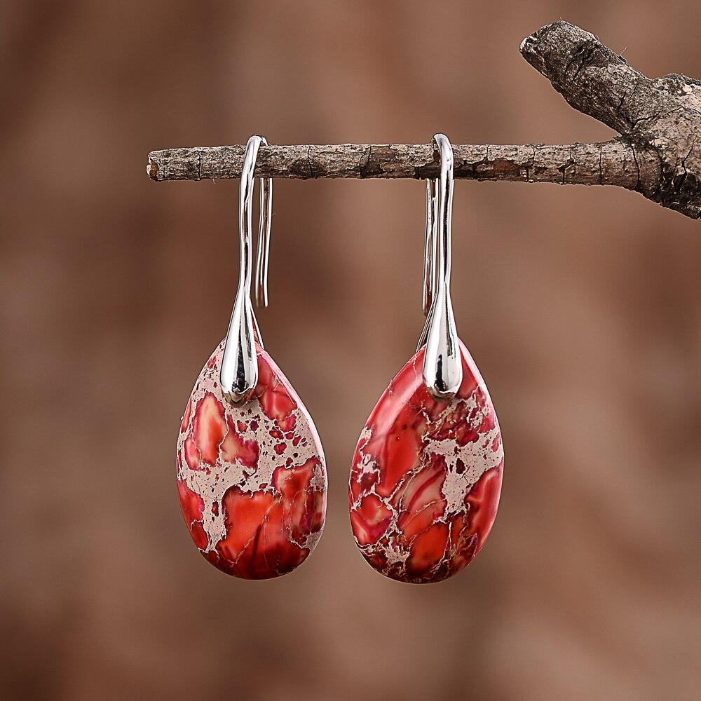 Boucles d'Oreilles Rêve de Jaspe