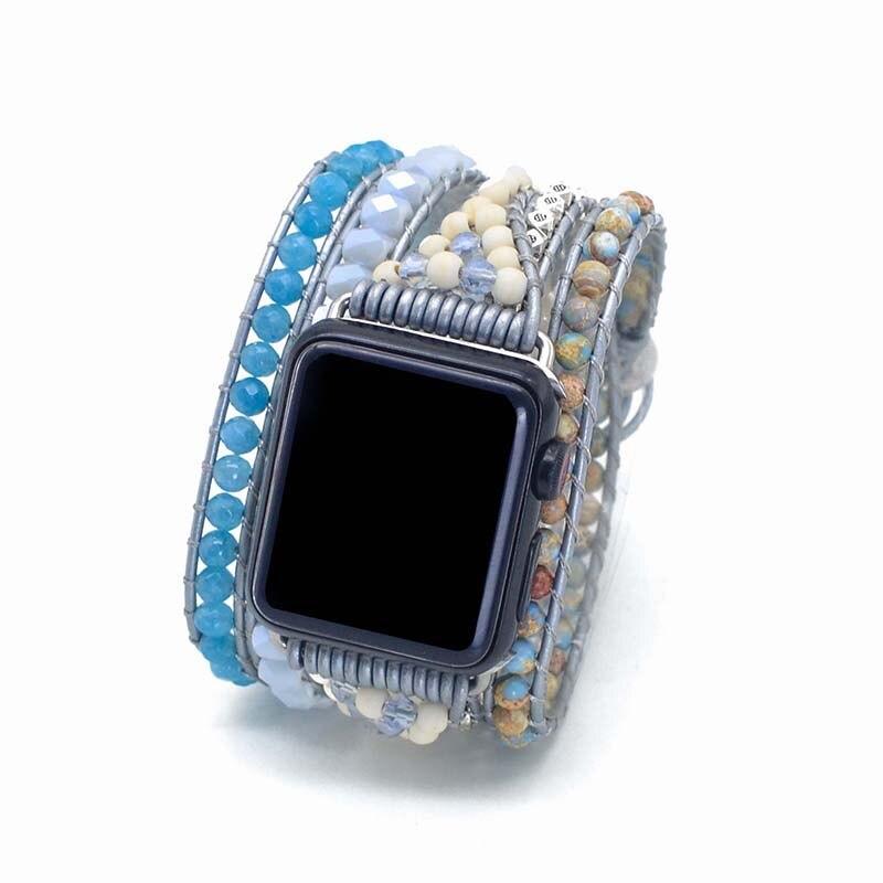 Bracelet d'Apple Watch Guérisseur en Topaze