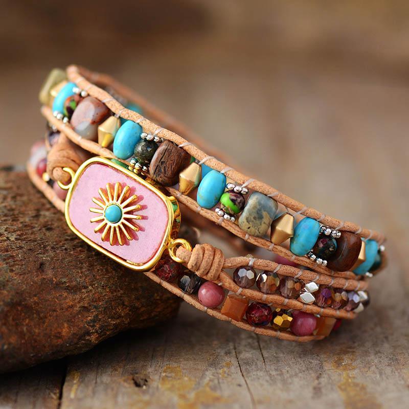 Bracelet Boho Captivant Rayon de Soleil