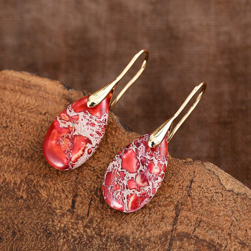 Boucles d'Oreilles Rêve de Jaspe