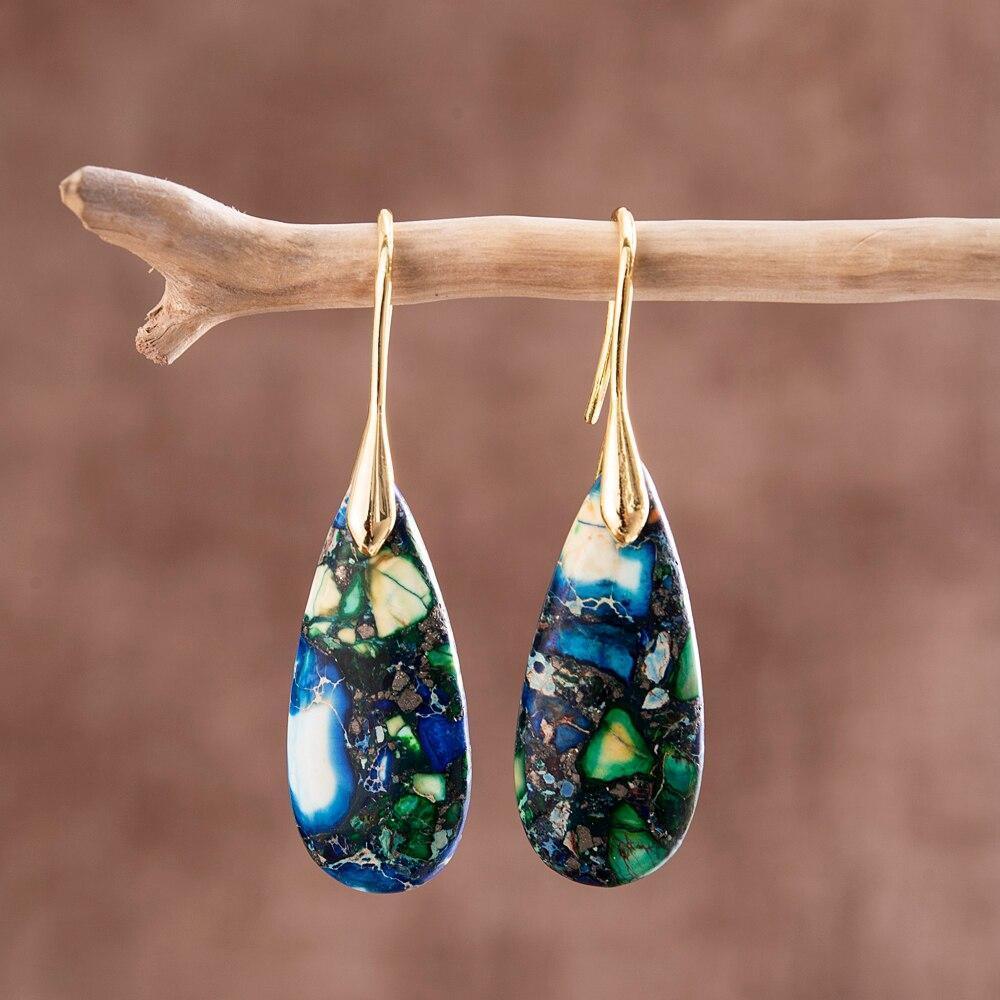 Boucles d'Oreilles Ruisseau Forestier