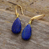 Boucles d'Oreilles du Rêveur en Lapis-Lazuli Bleu