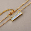 Collier en Opale Rectangulaire