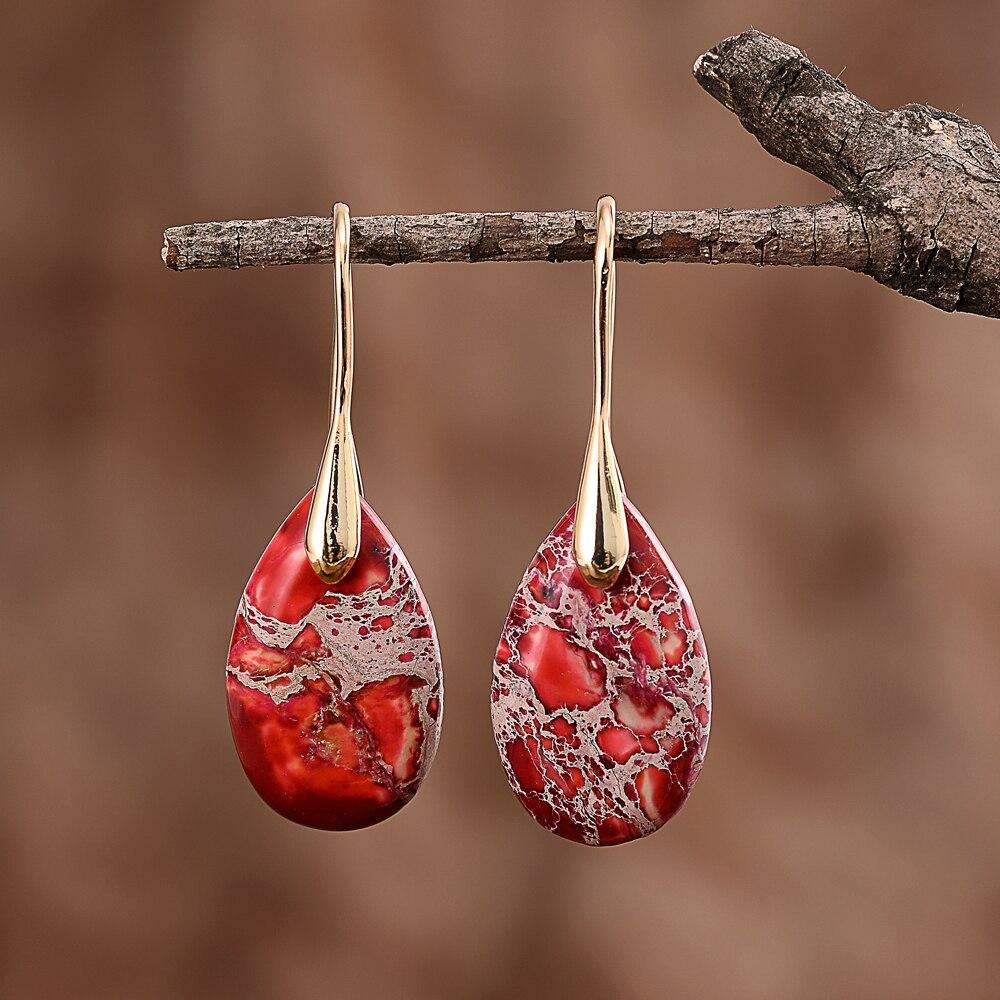 Boucles d'Oreilles Rêve de Jaspe