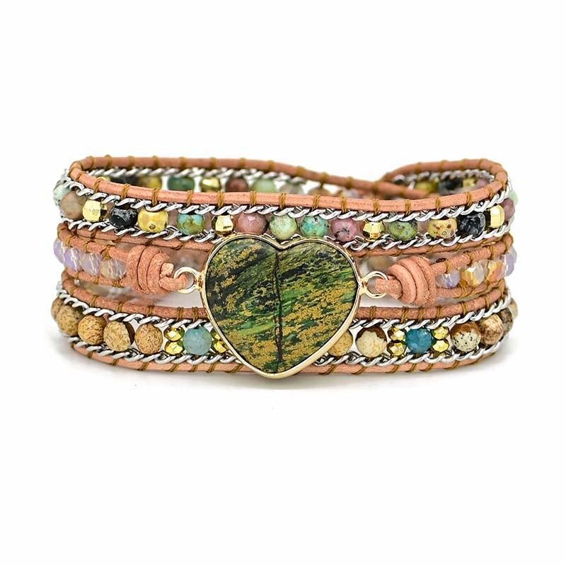 Bracelet Coeur Forêt Enchanté