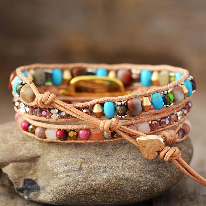 Bracelet Boho Captivant Rayon de Soleil