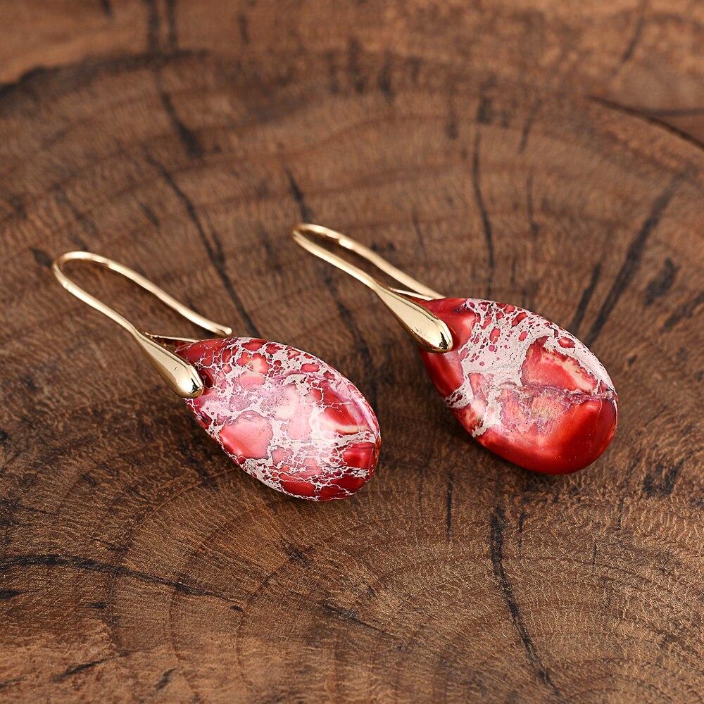 Boucles d'Oreilles Rêve de Jaspe