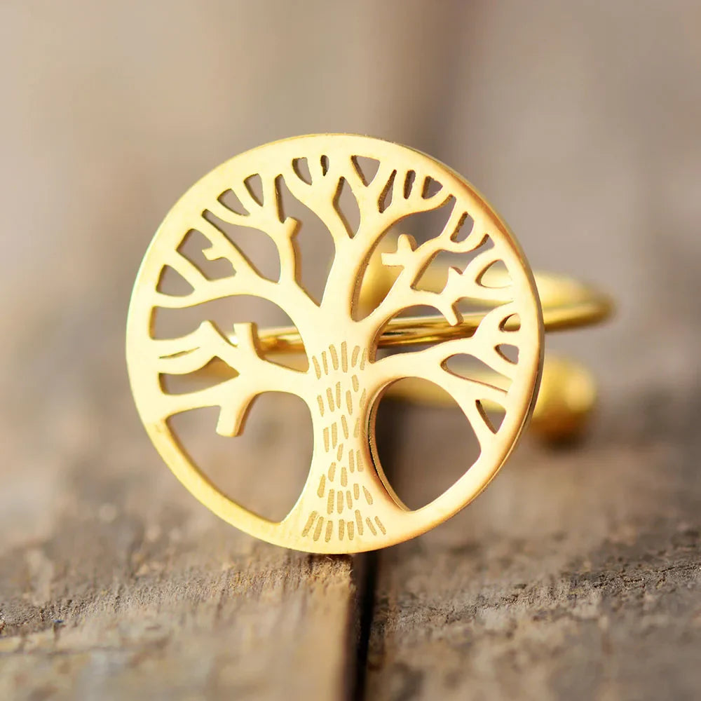 Bague Arbre de Vie Essence Éternelle