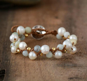 Bracelet Gracieuse Splendeur en Perles d'Eau Douce