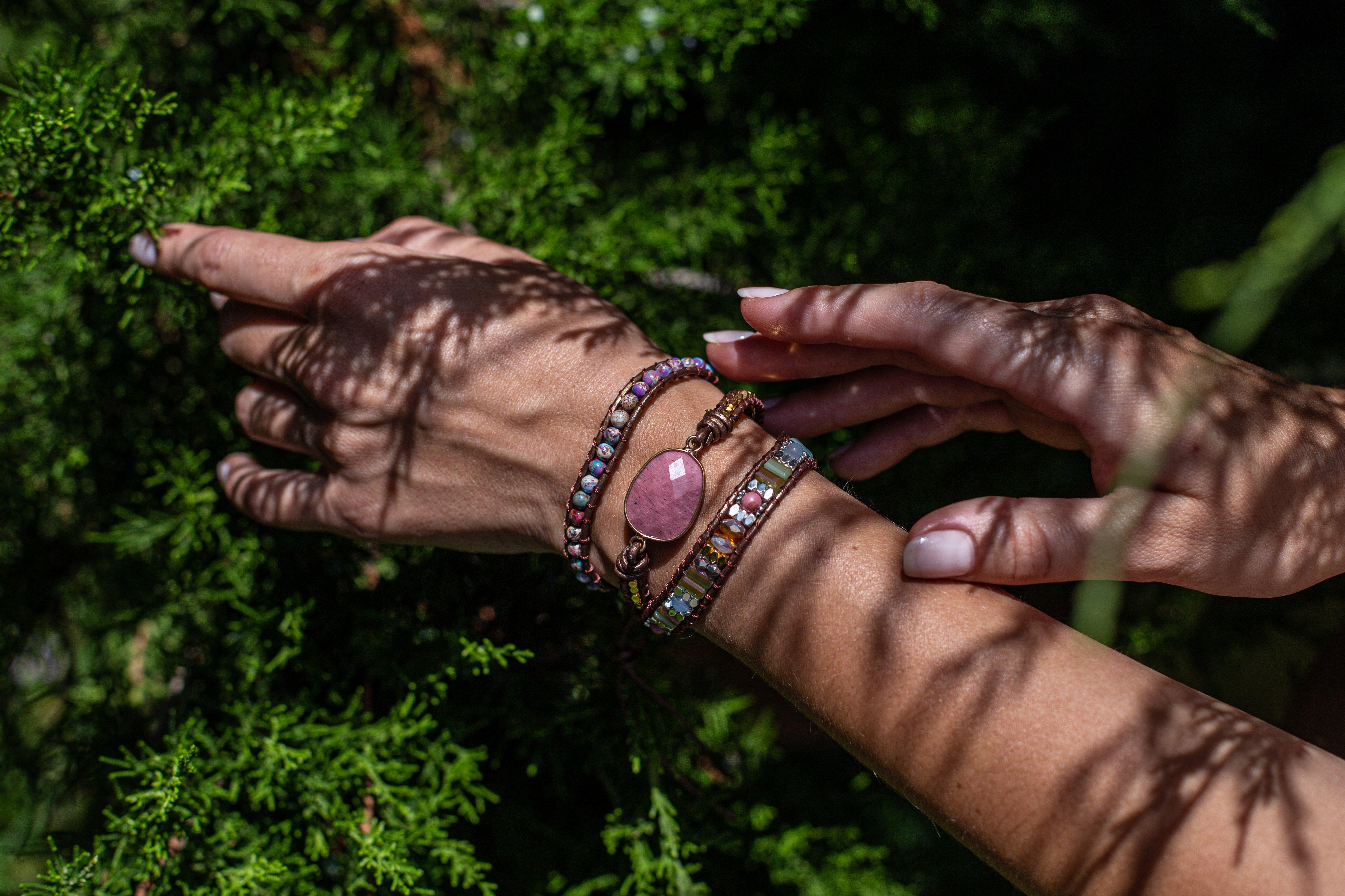 Bracelet Guérisseur en Rhodochrosite